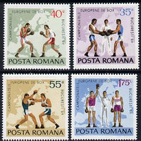 Rumania 1969 Boxing Championships set of 4 unmounted mint, SG 3643-46, Mi 2767-70