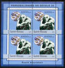 Guinea - Bissau 2001 Roald Amundsen perf sheetlet containing 4 values unmounted mint Mi 1962