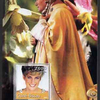 Guinea - Bissau 2001 Princess Diana (40th Anniversary) & Pope John Paul II perf s/sheet containing 1 value unmounted mint Mi BL372