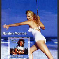 Guinea - Bissau 2001 Marilyn Monroe #2 perf s/sheet containing 1 value unmounted mint Mi BL369