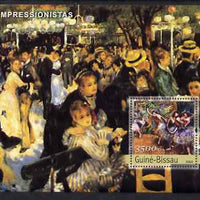 Guinea - Bissau 2003 Impressionist Paintings #2 perf s/sheet containing 1 value (Degas) unmounted mint Mi BL414