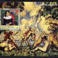 Guinea - Bissau 2003 Impressionist Paintings #4 perf s/sheet containing 1 value (Gauguin) unmounted mint Mi BL416