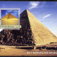 Guinea - Bissau 2003 Seven Wonders of the World perf s/sheet containing 1 value unmounted mint Mi BL419