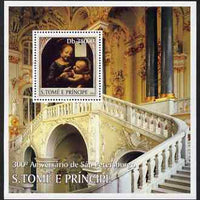 St Thomas & Prince Islands 2003 300th Anniversary of St Petersburg perf s/sheet #3 containing 1 value unmounted mint Mi BL483