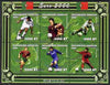 Mozambique 2001 Euro 2000 Football Championship perf sheetlet #1 (Portugal) containing 6 values unmounted mint, Mi 1950-55