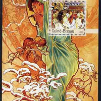 Guinea - Bissau 2003 Paintings by Mucha #2 perf s/sheet containing 1 value unmounted mint Mi BL440