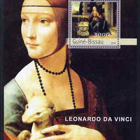 Guinea - Bissau 2003 Paintings by Leonardo Da Vinci perf s/sheet containing 1 value unmounted mint