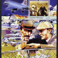 Guinea - Bissau 2003 Centenary of Aviation perf s/sheet containing 1 value (Wright Brothers & Concorde) unmounted mint Mi BL435