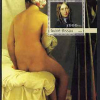 Guinea - Bissau 2003 Paintings by Ingres perf s/sheet containing 1 value unmounted mint Mi BL436