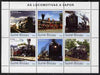 Guinea - Bissau 2003 Steam Engines perf sheetlet containing 6 values unmounted mint Mi 2510-15