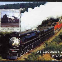Guinea - Bissau 2003 Steam Engines perf s/sheet containing 1 value unmounted mint Mi BL433