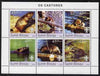 Guinea - Bissau 2003 Beavers perf sheetlet containing 6 values unmounted mint Mi 2470-75