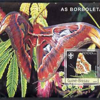 Guinea - Bissau 2003 Butterflies perf s/sheet containing 1 value with Scout Logo unmounted mint Mi BL429