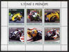 St Thomas & Prince Islands 2003 Motorcycles perf sheetlet containing 6 values unmounted mint Mi 2253-58, Sc 1550