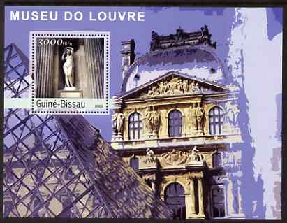 Guinea - Bissau 2003 The Louvre Museum perf s/sheet containing 1 value unmounted mint Mi BL410