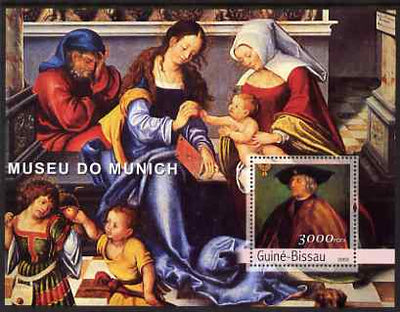 Guinea - Bissau 2003 The Munich Museum perf s/sheet containing 1 value unmounted mint Mi BL408
