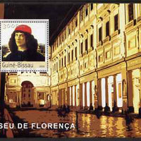 Guinea - Bissau 2003 The Florence Museum perf s/sheet containing 1 value (Botticelli) unmounted mint Mi BL407