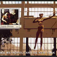 Guinea - Bissau 2003 The Metropolitan Museum, New York perf s/sheet containing 1 value unmounted mint Mi BL406