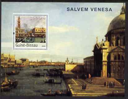 Guinea - Bissau 2003 Saving Venice perf s/sheet containing 1 value unmounted mint Mi BL400