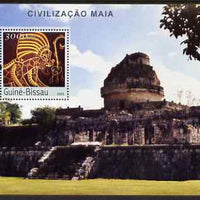 Guinea - Bissau 2003 The Maya Civilisation perf s/sheet containing 1 value unmounted mint Mi BL399