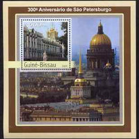 Guinea - Bissau 2003 300th Anniversary of St Petersberg #1 perf s/sheet containing 1 value unmounted mint Mi BL395