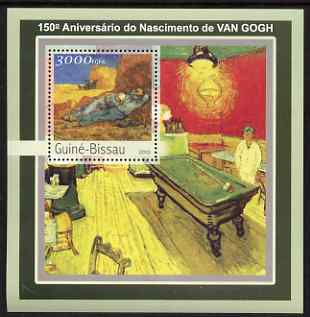 Guinea - Bissau 2003 150th Birth Anniversary of Vincent Van Goth perf s/sheet containing 1 value unmounted mint Mi BL390