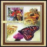 Guinea - Bissau 2003 Butterflies & Fungi perf s/sheet containing 1 value unmounted mint Mi BL389