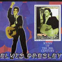 Turkmenistan 2001 Icons of the 20th Century - Elvis Presley perf s/sheet #2 fine cto used
