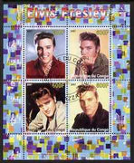 Congo 2007 Elvis Presley perf s/sheet #2 fine cto used