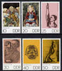 Germany - East 1970 The Art of Otto Nagel, Kathe Kolwitz & Ernst Barlach perf set of 6 unmounted mint, SG E1328-33