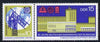 Germany - East 1970 25th Anniversary of DDR Broadcasting Service se-tenant perf set of 2 unmounted mint, SG E1294-95