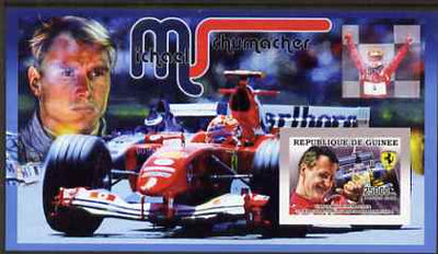 Guinea - Conakry 2006 Michael Schumacher - F1 Champion imperf s/sheet #2 containing 1 value (Mika Hakkinen) unmounted mint Yv 368