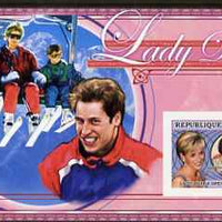 Guinea - Conakry 2006 Princess Diana imperf s/sheet #01 containing 1 value (In ski lift) unmounted mint Yv 343