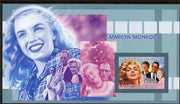 Guinea - Conakry 2006 Marilyn Monroe imperf s/sheet #1 containing 1 value (with Arthur Miller) unmounted mint Yv 325