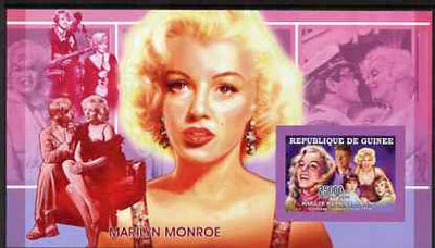 Guinea - Conakry 2006 Marilyn Monroe imperf s/sheet #3 containing 1 value (Film Scenes) unmounted mint Yv 327