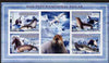 Guinea - Bissau 2007 International Polar Year - Birds & Seals imperf sheetlet containing 4 values & 2 labels unmounted mint