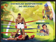 Guinea - Bissau 2007 Sportsmen of the Century imperf s/sheet containing 1 value unmounted mint, Yv 335