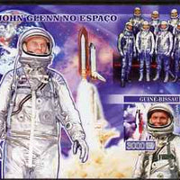 Guinea - Bissau 2007 John Glenn imperf s/sheet containing 1 value unmounted mint, Yv 337