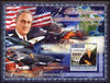 St Thomas & Prince Islands 2007 US Presidents #32 Franklin Roosevelt imperf s/sheet containing 1 value unmounted mint