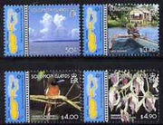 Solomon Islands 2001 East Rennell as World Heritage Site perf set of 4 unmounted mint, SG 969-72