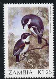 Zambia 1987 Birds - 1k25 Flycatcher unmounted mint, SG 494