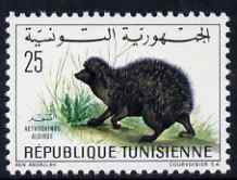Tunisia 1968 Hedgehog 25m unmounted mint, SG 683