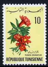 Tunisia 1968 Pomegranate 10m unmounted mint, SG 665