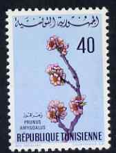 Tunisia 1968 Almond 40m unmounted mint, SG 670