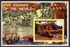 Liberia 2005 Fire Engines of the World #05 imperf s/sheet unmounted mint