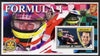 Guinea - Conakry 2003 Formula 1 perf s/sheet #2 containing 1 value (Jacques Villeneuve) with Rotary logo unmounted mint