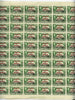 Falkland Islands Dependencies - South Shetlands 1944 KG6 1/2d black & green complete folded sheet of 60 unmounted mint SG D1