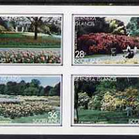Bernera 1983 Kew Botanical Gardens imperf set of 4 values unmounted mint