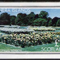 Bernera 1983 Kew Botanical Gardens imperf souvenir sheet (£1 value) unmounted mint