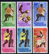 Togo 1966 Arts & Crafts set of 6 cto used, SG 469-74